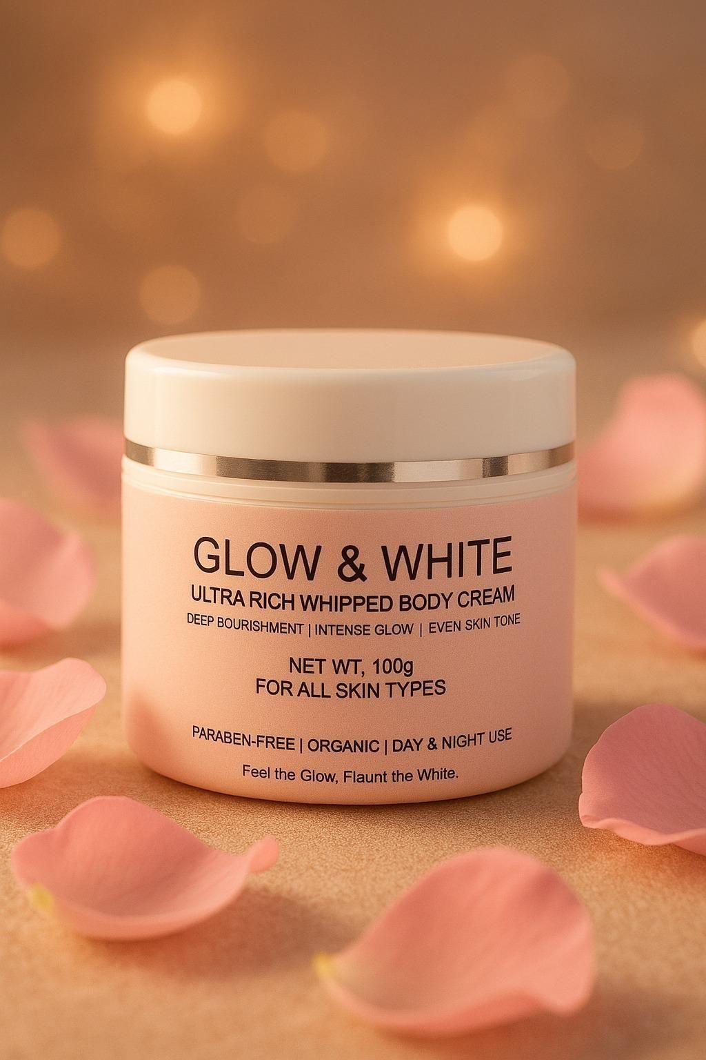 BlushMint Glow & White Body Cream 100gm Each (Pack of 2)