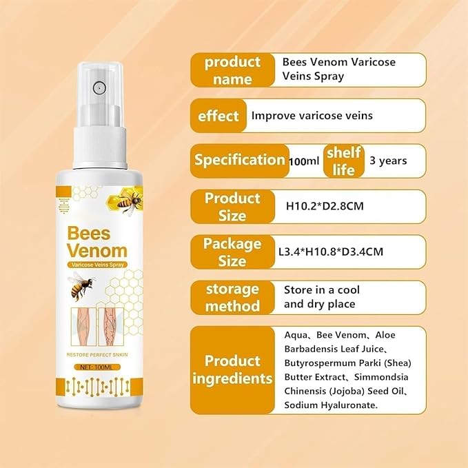 BlushMint Bee Venom Spider Veins Spray Pack of 2