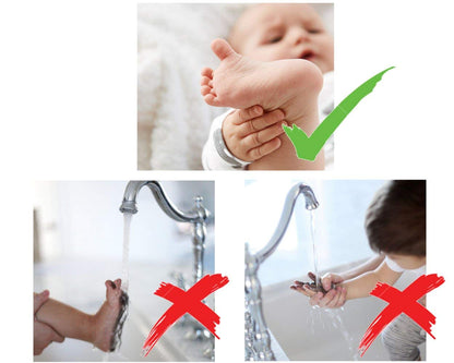 BlushMint Inkless Baby Hand and Footprint Kit