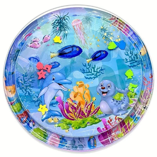 AquaPaws Sensory Play Mat, HydroPlay Pet Water Mat,  SplashPaw Interactive Mat.