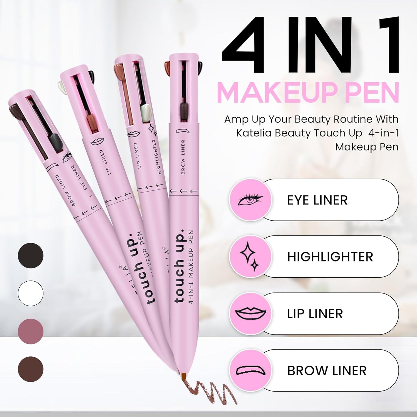 BlushMint Touch Up 4-in-1 Makeup Pen