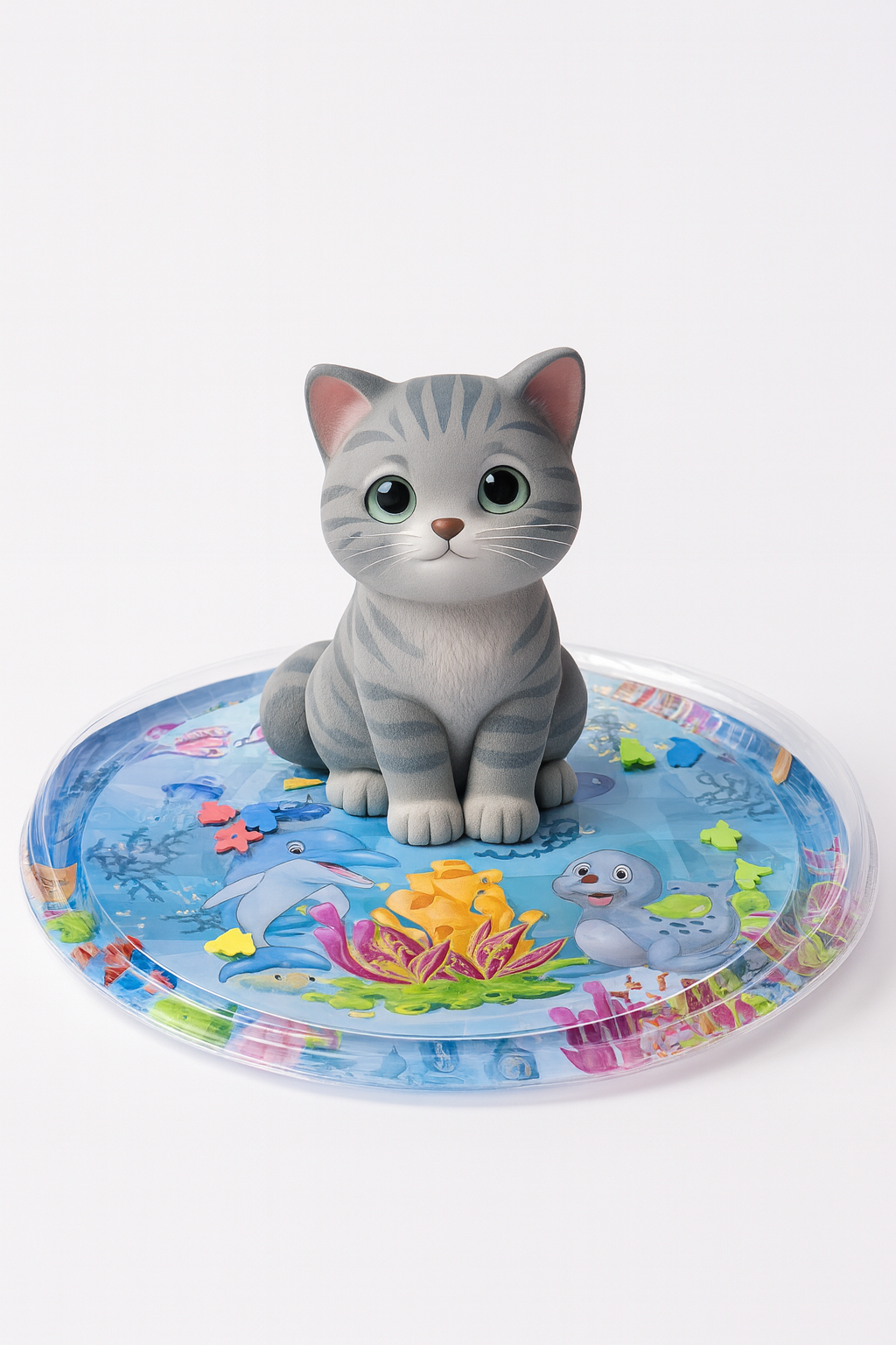 AquaPaws Sensory Play Mat, HydroPlay Pet Water Mat,  SplashPaw Interactive Mat.