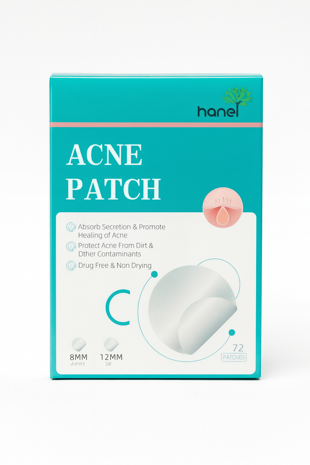 BlushMint Acne Pimple Patch (72 Pieces)