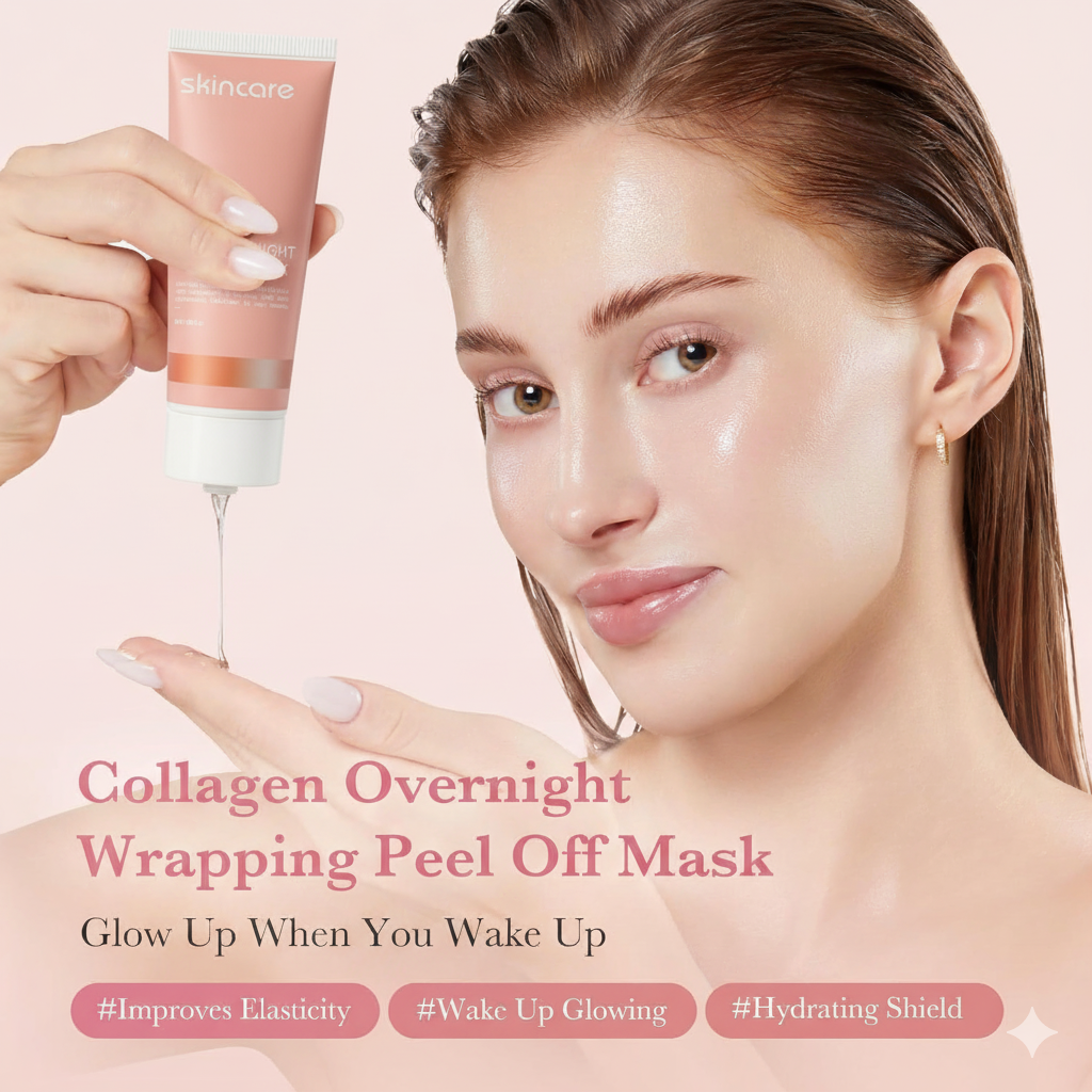 BlushMint Collagen Night Wrapping Peel Off Mask�