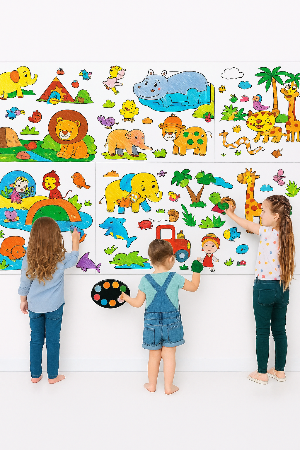 BlushMint Creative Canvas Paper Roll,  ArtRoll DIY Drawing Paper,  ColorMe Drawing Paper Roll.