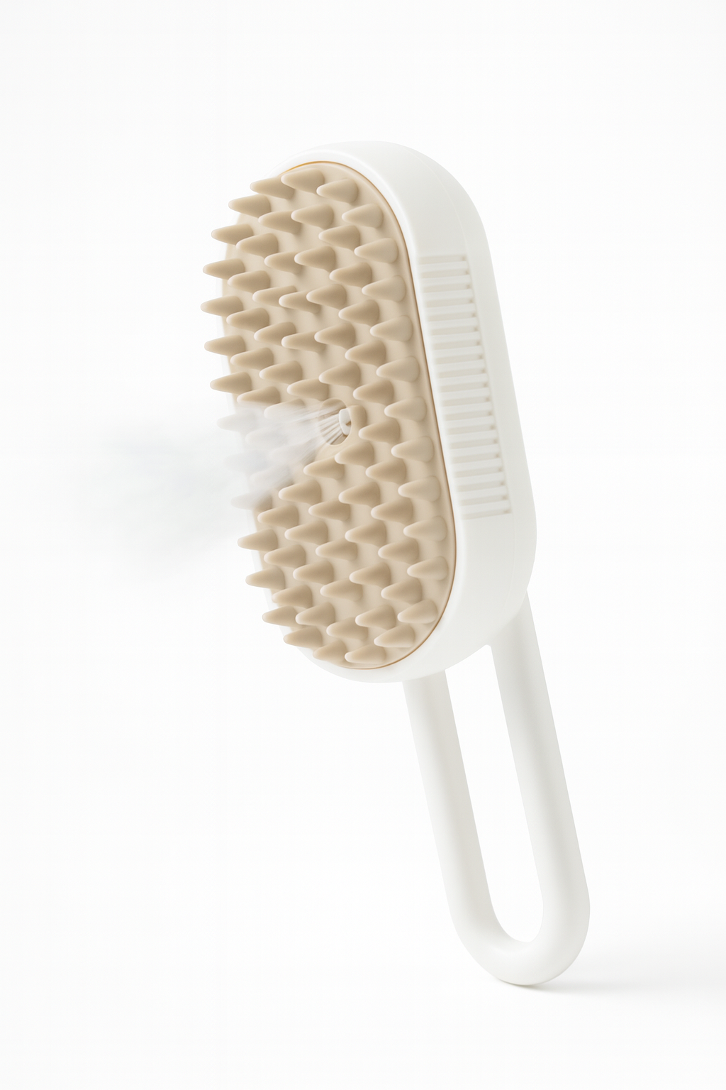 Steam-Infused Pet Grooming Brush, USB Rechargeable Steam Pet Brush.